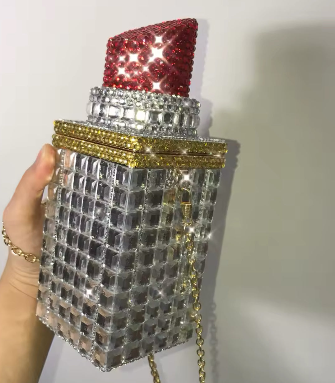 Bling Lipstick Handbag